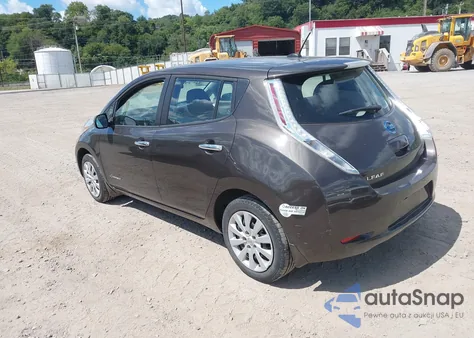 2016 Nissan Leaf S из США, поврежденный, VIN 1N4AZ0CP1GC301345